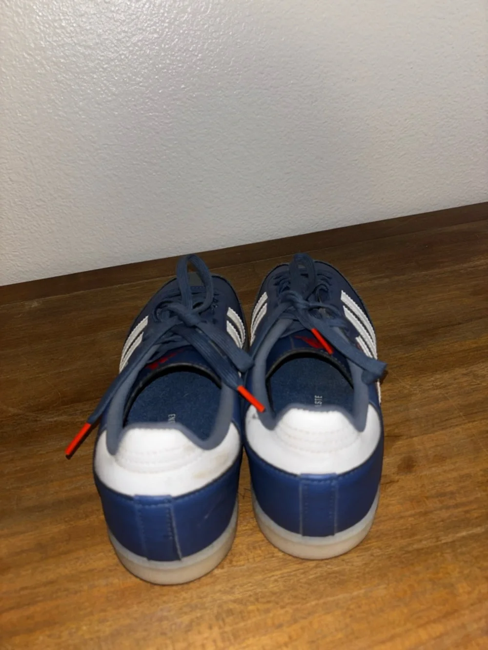 Adidas The Velosamba Vegan Cycling Shoes Blue Size 7 Men's Water Resistant - Picture 4 of 5